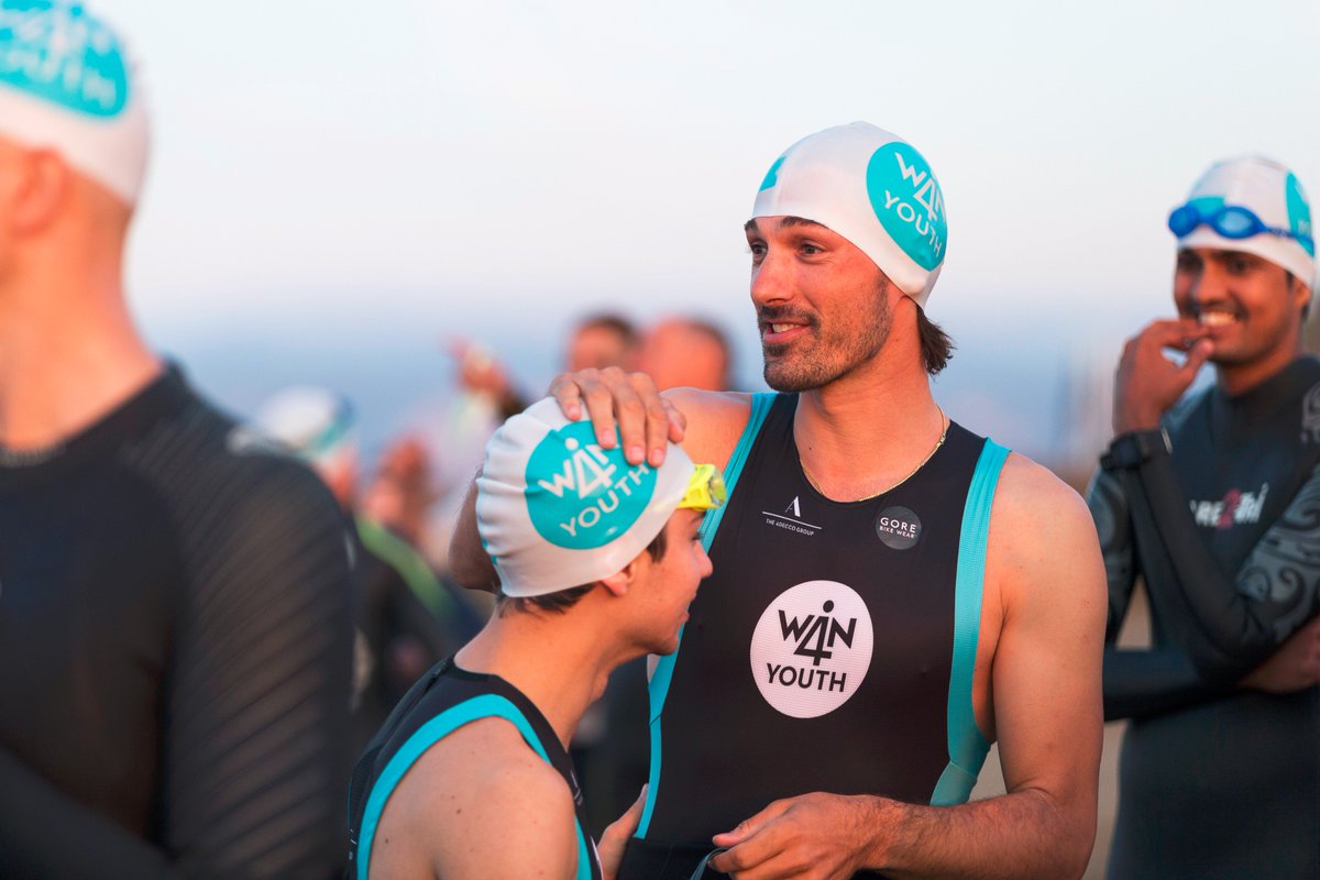 It's been a great pleasure to share the <a href="/Win4Youth/">Win4Youth</a> program with you <a href="/f_cancellara/">Fabian Cancellara</a>. Thank you for your inspiration to our 70 ambassadors.