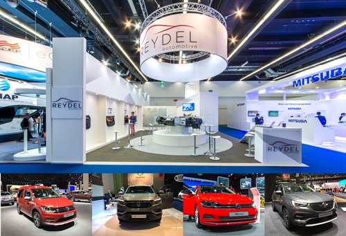 ggrinand's tweet photo. Reydel Automotive presented at the IAA its most recent products and they were all stars of their brands in the car manufacturers’ booths! https://t.co/uAqQwiUVdl