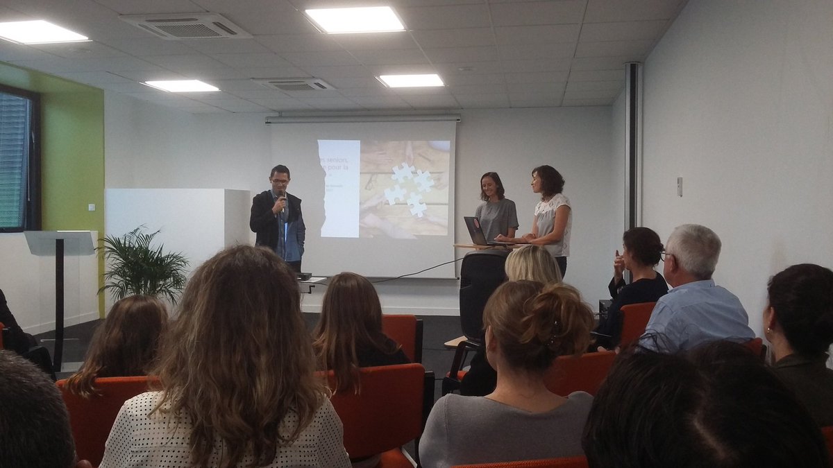 CailleaudHelene's tweet photo. Soirée de lancement de @BenevoltFR  "les jeunes seniors, une richesse pour la société" Bravo Anne Laure et Amélie !  #creativecarefactory https://t.co/LkYqfVQdkF