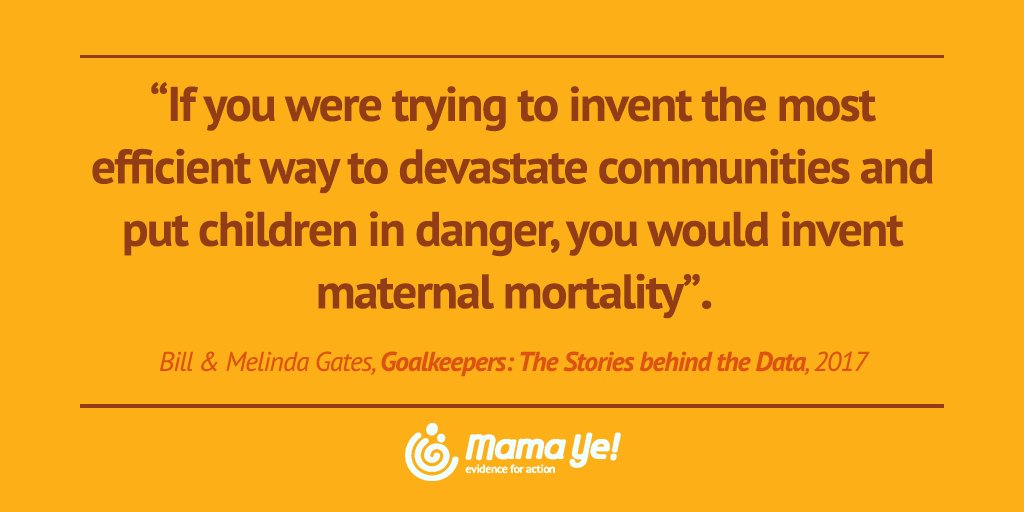 The most common causes of #maternalmortality can be prevented through quality of care &amp; access to health facilities ow.ly/ZZ1J30frjCk