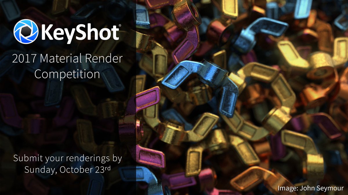 It's here! Announcing the 2017 KeyShot Render Competition ks.ht/2jYPkoK #keyshot #3drendering #contest