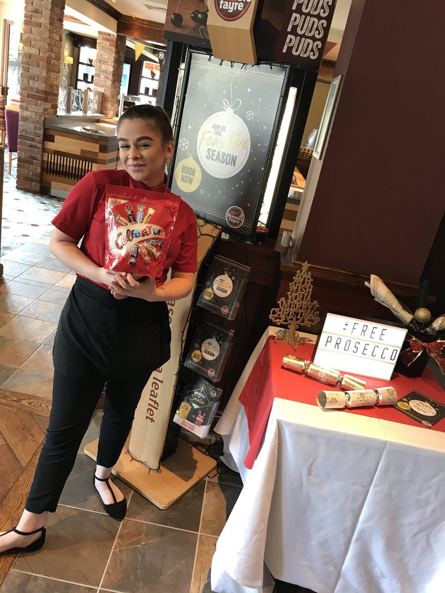 Well done to Chelsea who has hit the 1st stage of selling Xmas bookings....not far away from a bottle of wine ! <a href="/hawkeye1070/">Ian Hawkswood</a> <a href="/WeAreSUGM/">WeAreSUGM</a>