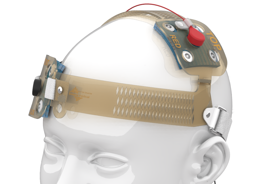 SoterixMedical's tweet photo. Soterix Medical SNAPstrap allows automatic M1-SO montage placement without the need for 10-20 EEG head measurements #tDCS #neuromodulation https://t.co/A3NH7w9jjO