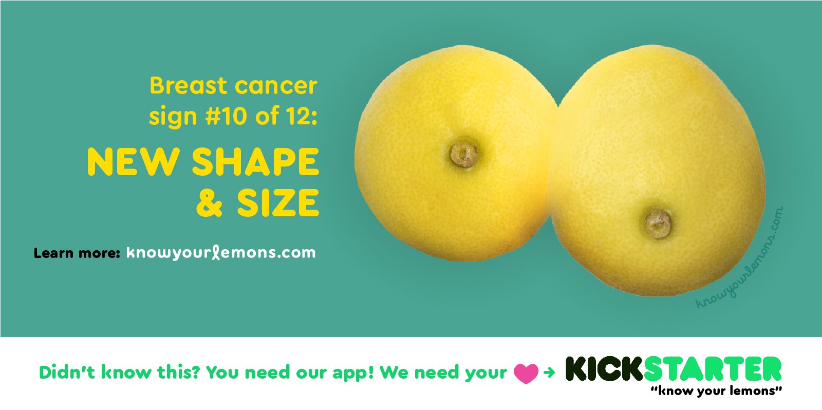 Breast Cancer Awareness Month: Get to know your lemons