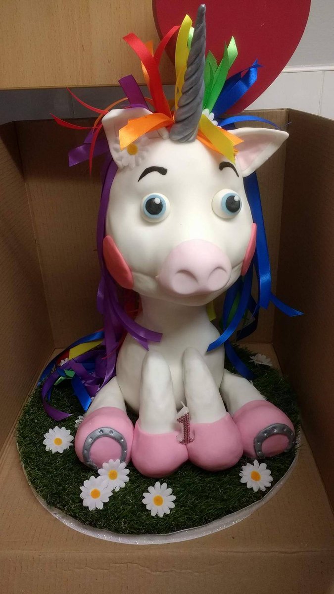 CakesSew's tweet photo. #RenshawMarvellousModels I hope this counts as a model #unicorn #cake #firstbirthday #amazing #rainbow #magical #yummy #fun https://t.co/tA4FQakSMt