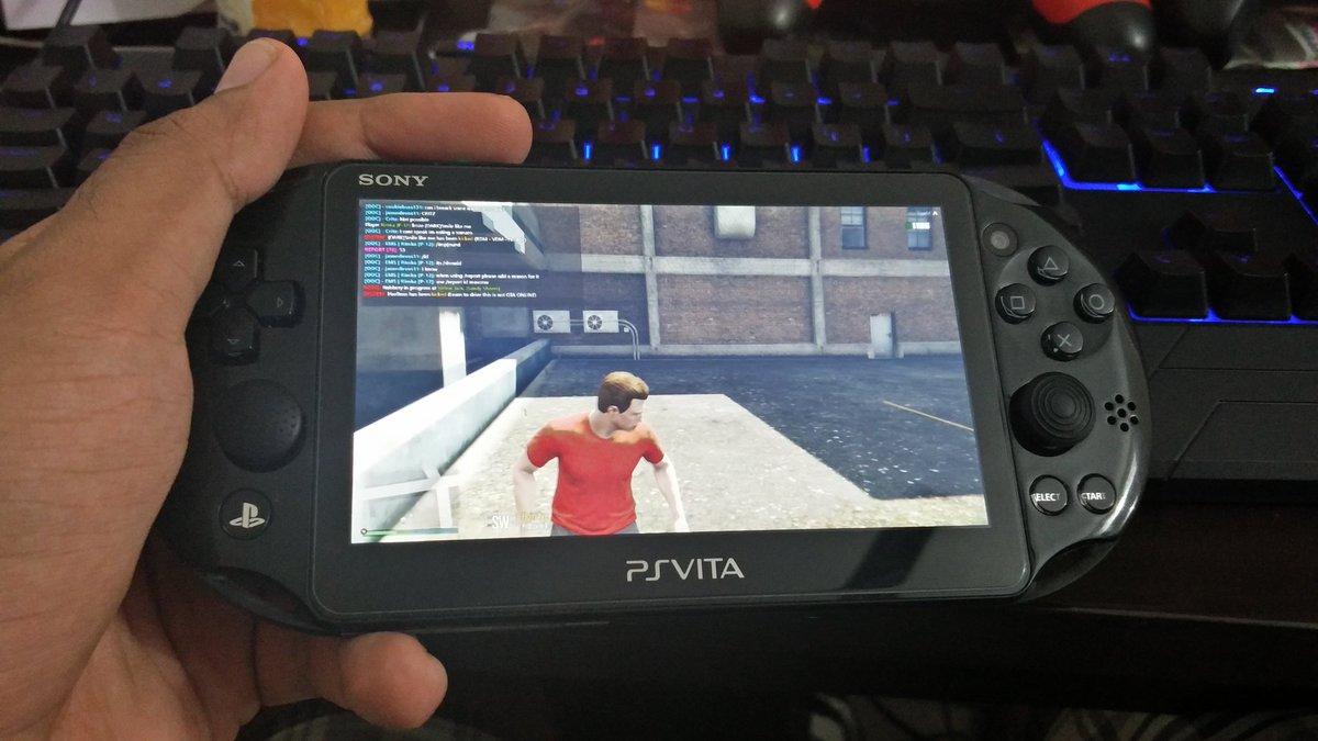 Swayam Charania Nvidia Gamestream On Playstation Vita Using Moonlight Gtav Fivem Usarrp