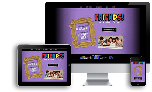 Check out the brand new website for @Friends2017NYC at friendsmusicalparody.com and purchase tickets at <a href="/Telecharge/">Telecharge</a>!  #webdesign #offbroadway