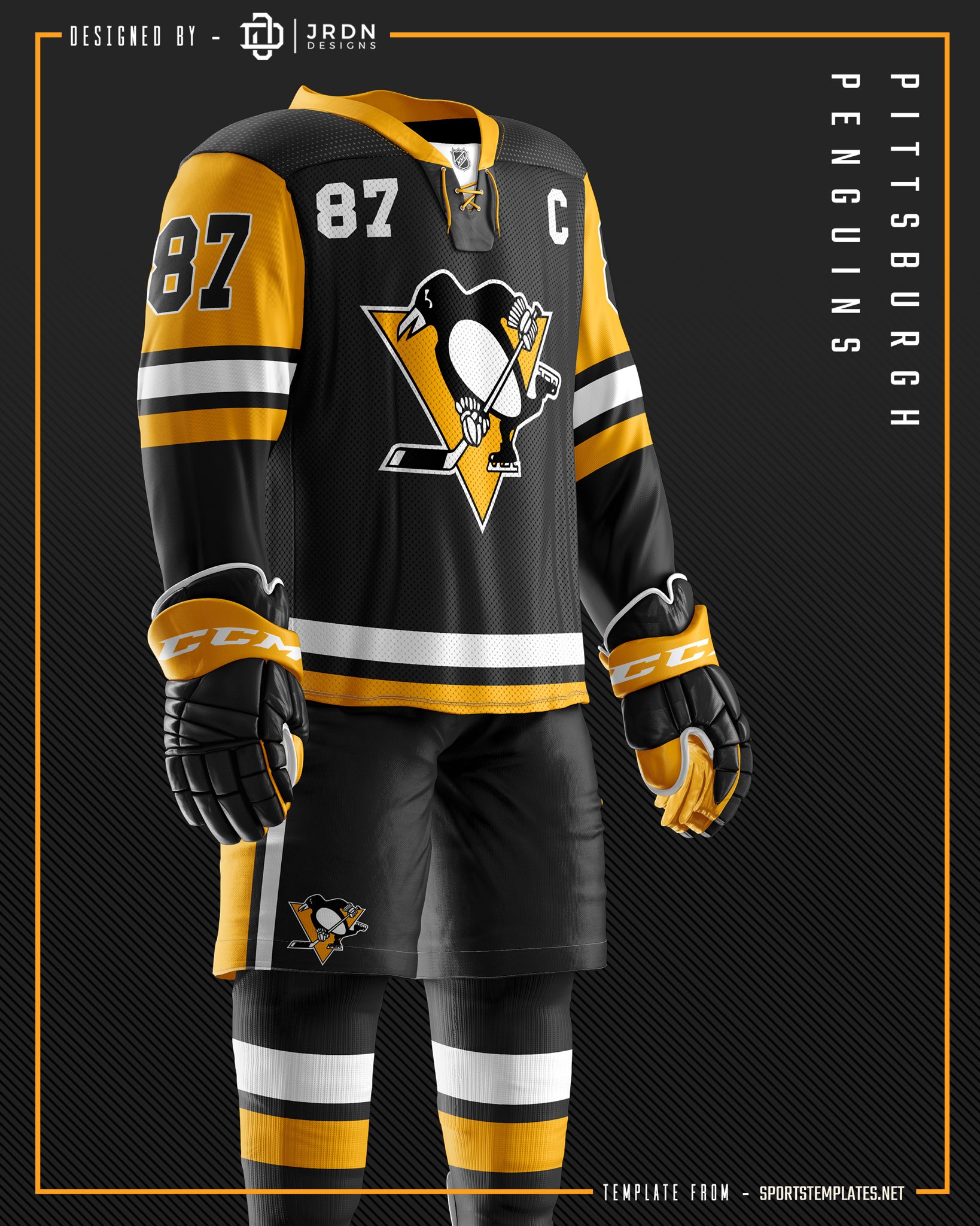 JRDN 💍 on X: Penguins X Steelers Jersey Concept @penguins, @PensInsideScoop