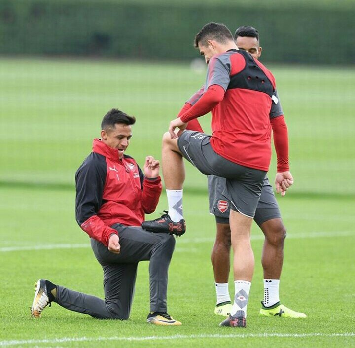 Happy Birthday Granit Xhaka ! Will bully the Chilean workhorse out of the club 