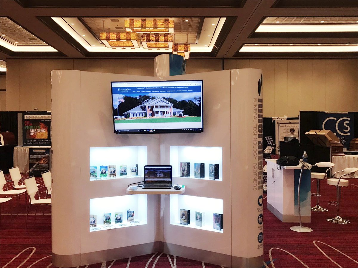 Great job by our team and a great client to work with !! call us today or visit exposystems.com for all your tradeshow needs!