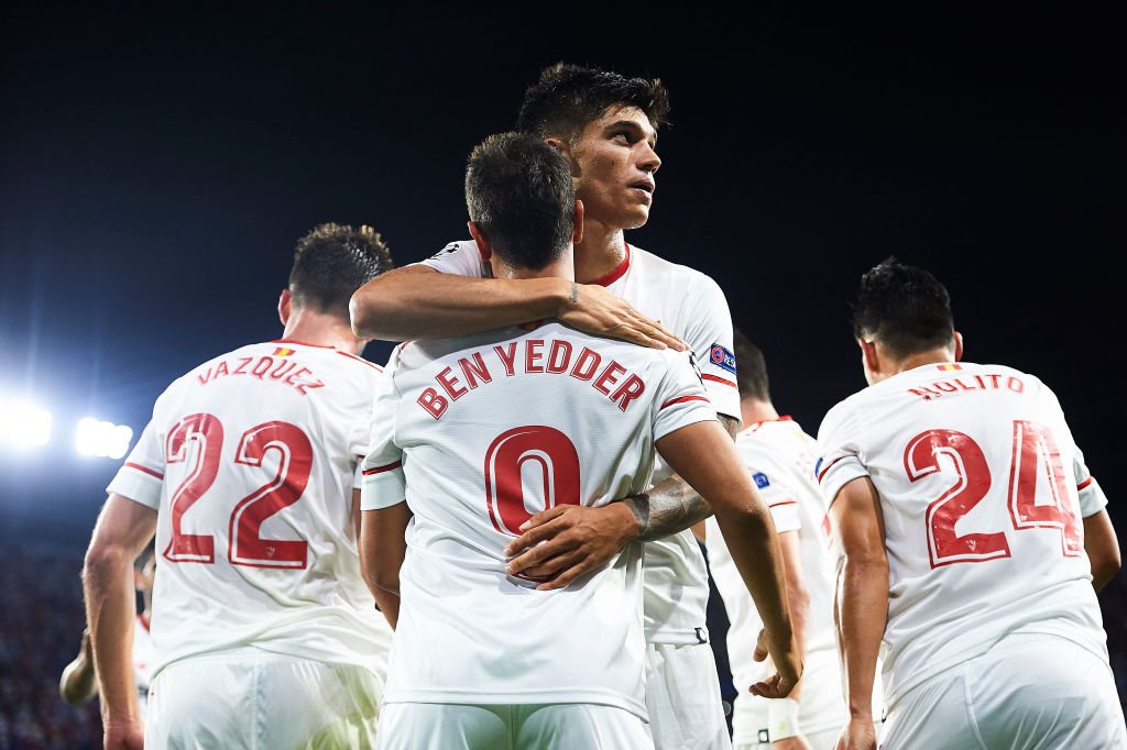 UEFAcom_fr's tweet photo. #SevMar – Le doublé pour @WissBenYedder en #LdC ce soir! https://t.co/pflIcQvAVy