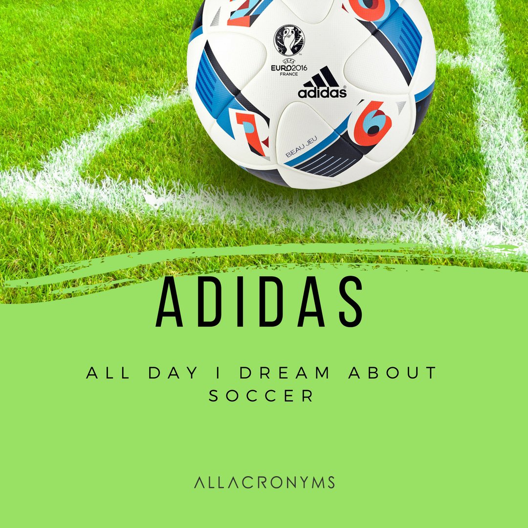 adidas acronyms