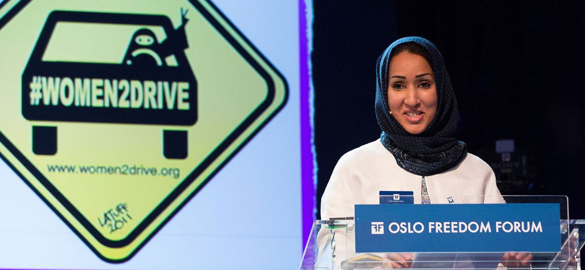 HillelNeuer's tweet image. Manal al-Sharif was jailed, harassed, fired &amp;amp; exiled for demanding right of Saudi women to drive. Today I nominate her for the Nobel Prize.