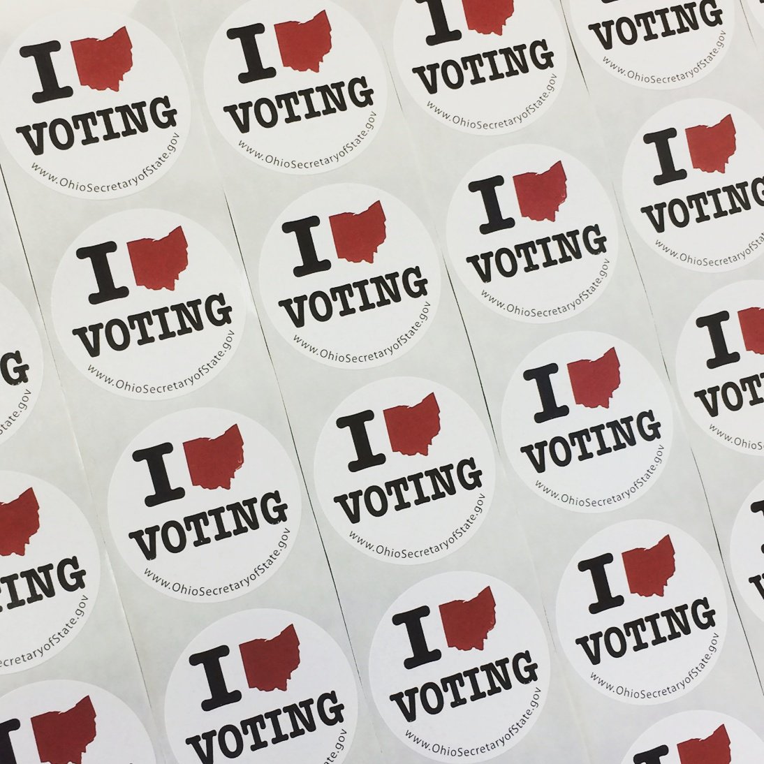 cuyahogaboe's tweet photo. Register to vote today at https://t.co/6eH70Q6LAj and vote on Nov. 7! #VoteSticker #YourVoiceMatters #NationalVoterRegistrationDay https://t.co/oNGSed9Kza