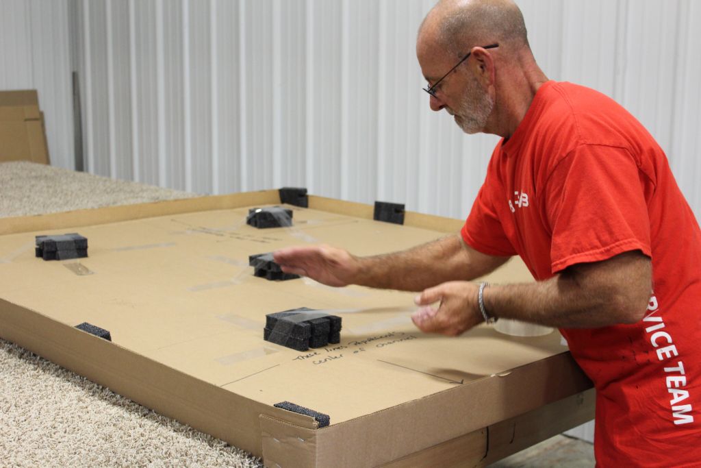 fabacab's tweet image. Prepping a ceiling box. #fabacab #Elevator