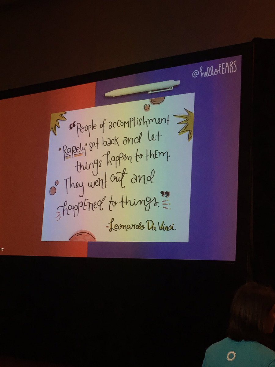 sheesalt's tweet image. Thanks @michelle_poler here's to saying #hellofears Wonderful way to wind down Day 1 of #INBOUND17 #boldtalks #courage