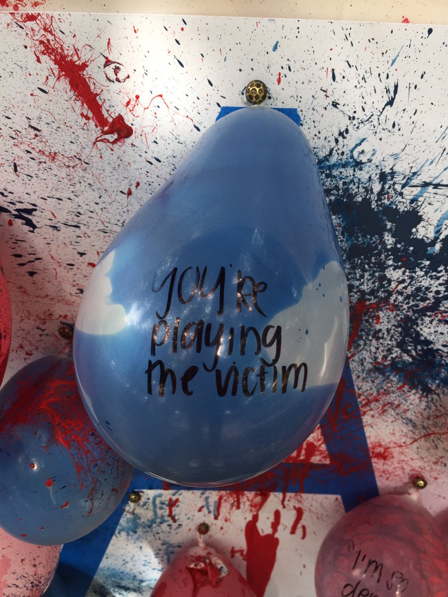 hhauske's tweet photo. SMU students are "popping" the stigma around mental health on Clements Hall lawn until 5 p.m. #SMUvaluesweek @SMU @smuactiveminds https://t.co/0n4KGKqaVq