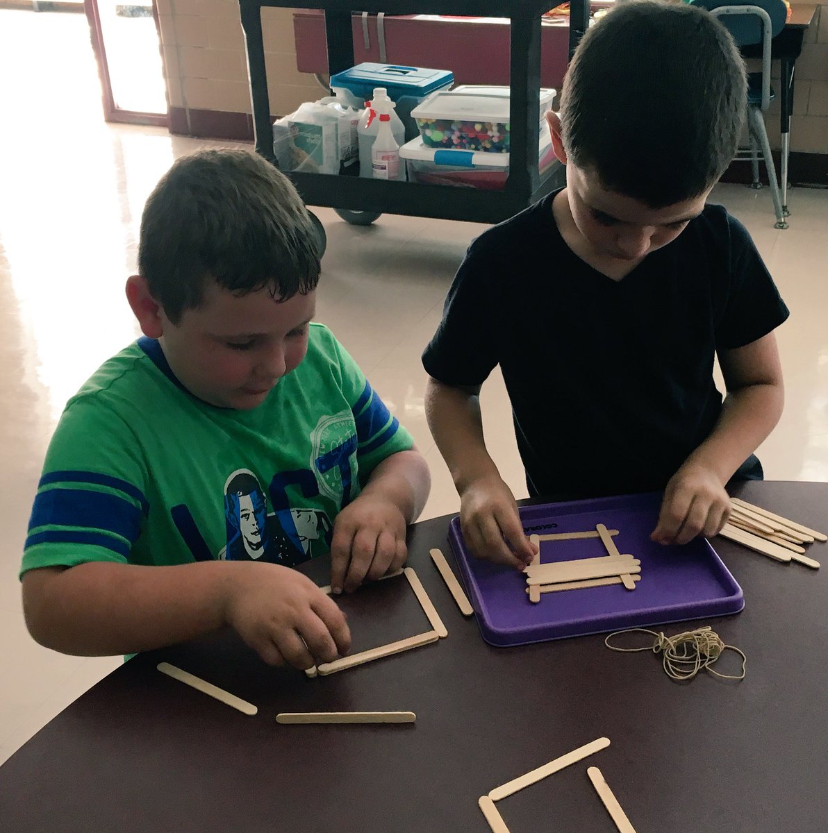 Three little pigs! Will the big bad wolf blow the houses down? #BuildingStructures #GRASP @MrToomeyGPS <a href="/nanput1/">Nancy Putnam</a> <a href="/Super_GPS/">Greenfield Public Schools</a> <a href="/tffarrell/">Tim Farrell</a>