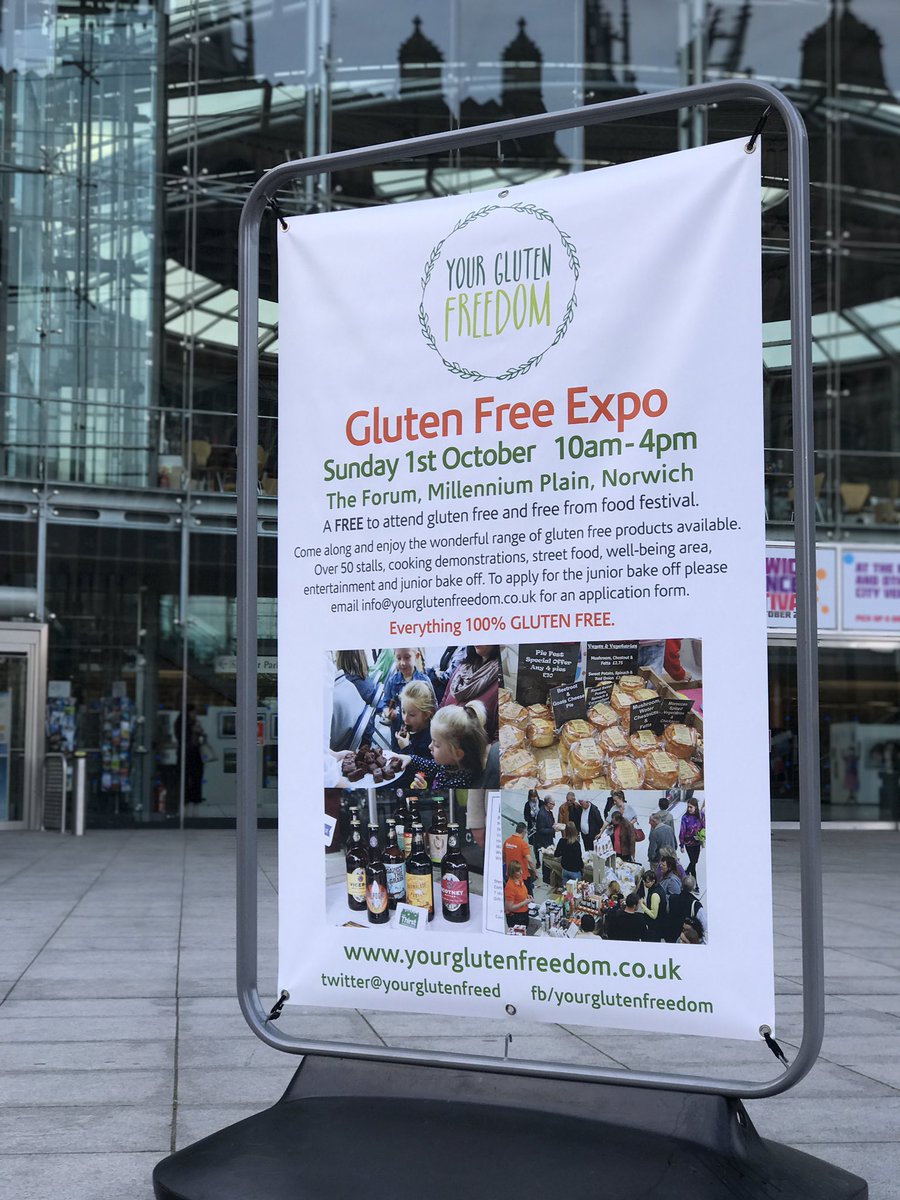 5 Days to go!!!! <a href="/TheForumNorwich/">The Forum Norwich</a> @NNCoeliac <a href="/visit_norfolk/">Discover Norfolk</a> <a href="/visitnorfolk/">Visit Norfolk</a> <a href="/ProudlyNorfolk/">Proudly Norfolk</a> <a href="/BuyLocalNorfolk/">BuyLocalNorfolk</a> <a href="/SSE_East/">SSE East</a> <a href="/WhatsOnNorwich/">Norwich Events</a>