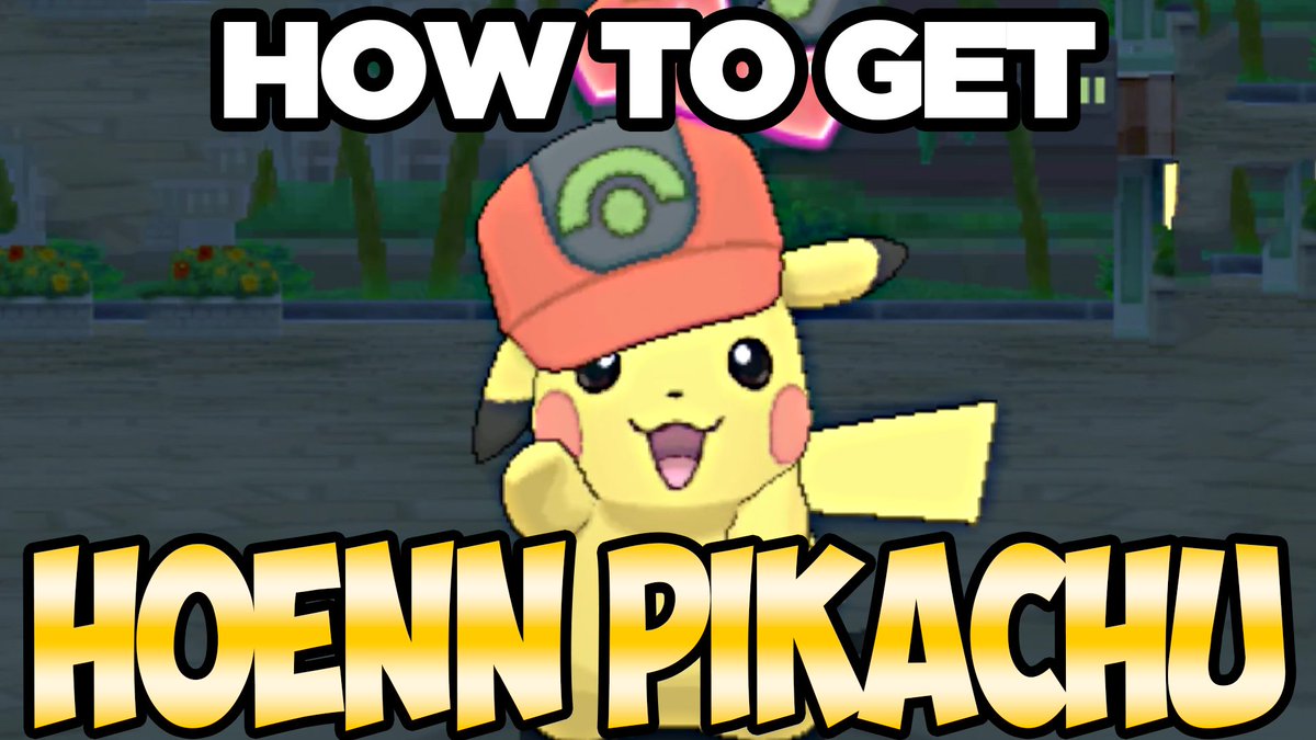 Austin John Plays On Twitter Time To Get Hoenn Cap