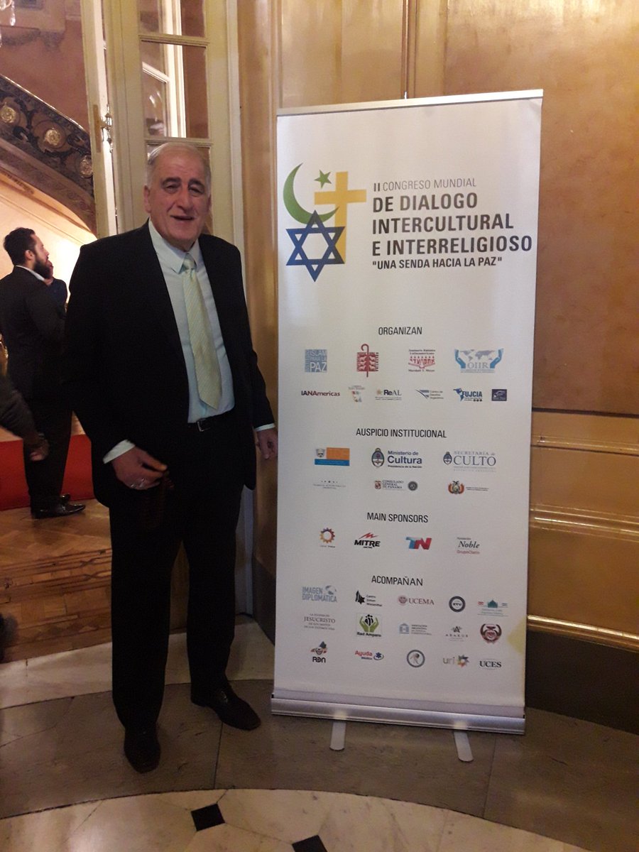 adalbertoassad's tweet image. Hermosa reunion en el Palacio San Martin de cancilleria presentando el 2° congreso mundial intercultural e interreligioso .
Bendiciones!!!