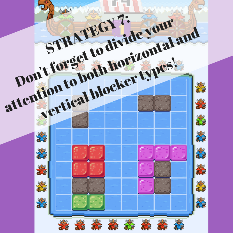 #Iceblock #Ragnarok #strategy 7: Don't forget to divide your attention to both horizontal &amp; vertical blocker types!