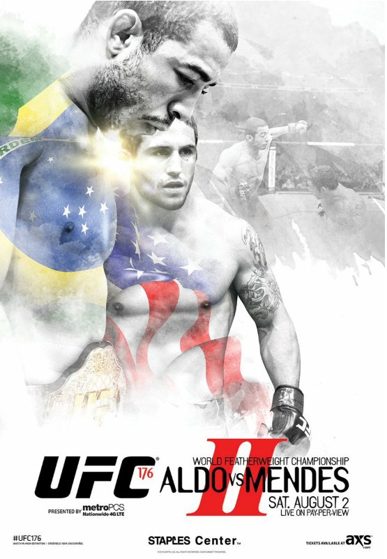 PDencen's tweet photo. Best UFC poster of all time
One of the best featherweight fights of all time too
#UFC176 https://t.co/wcj5TFeYS1