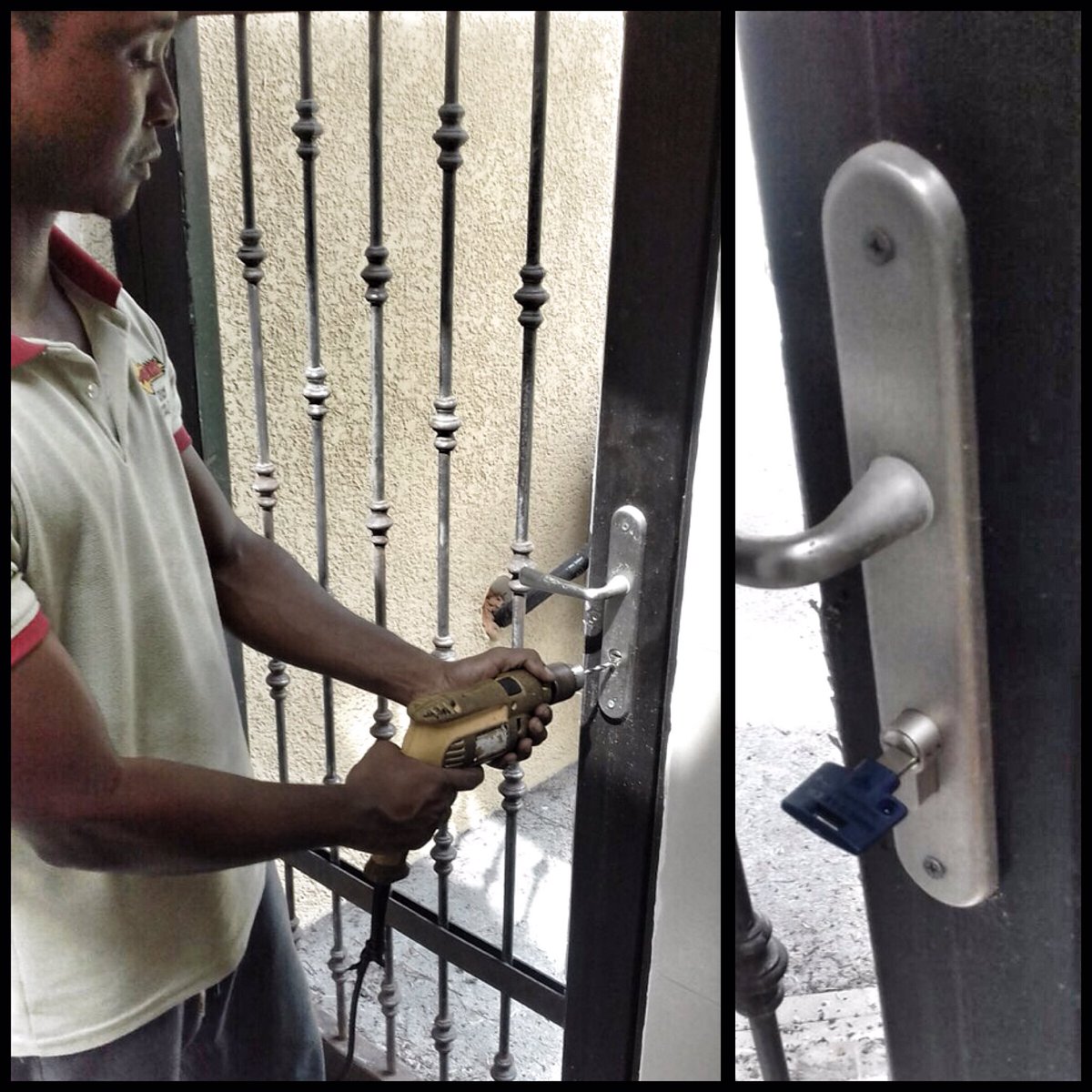 magnoliapty's tweet photo. REEMPLAZO DE CILINDRO DAÑADO POR NUEVO CILINDRO MUL-T-LOCK #Seguridad #multlock #multlockpanamá #TallerMagnolia #LocksmithPanama https://t.co/3W1bAMFZNZ