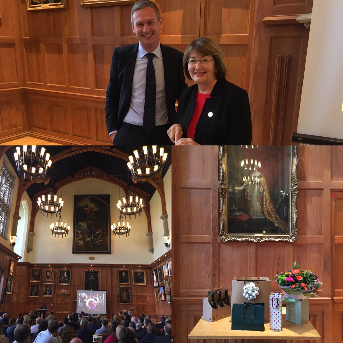 Fantastic turnout <a href="/QUBelfast/">Queen's University Belfast 🎓</a> for <a href="/Mary_Flynn/">Mary Flynn</a> retirement party. After 24 years running @KTPatQUB she's putting her feet up! #probablynot