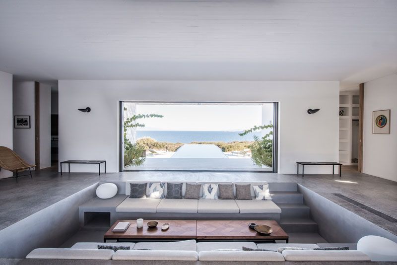 This House Has A Sunken Living Room That Allows For Uninterrupted Ocean Views bit.ly/2jZVCnT

#interiordesign #architecture