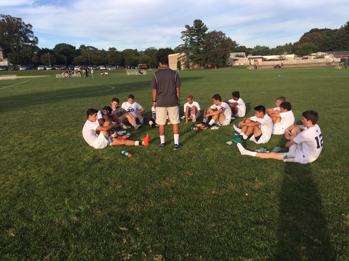 AFS_Roos's tweet photo. Such a gritty effort by AFS Varsity Boys Soccer with the #iron13 man roster giving everything for 80 minutes in narrow 2-0 loss to Shipley. https://t.co/IjmlYETiph