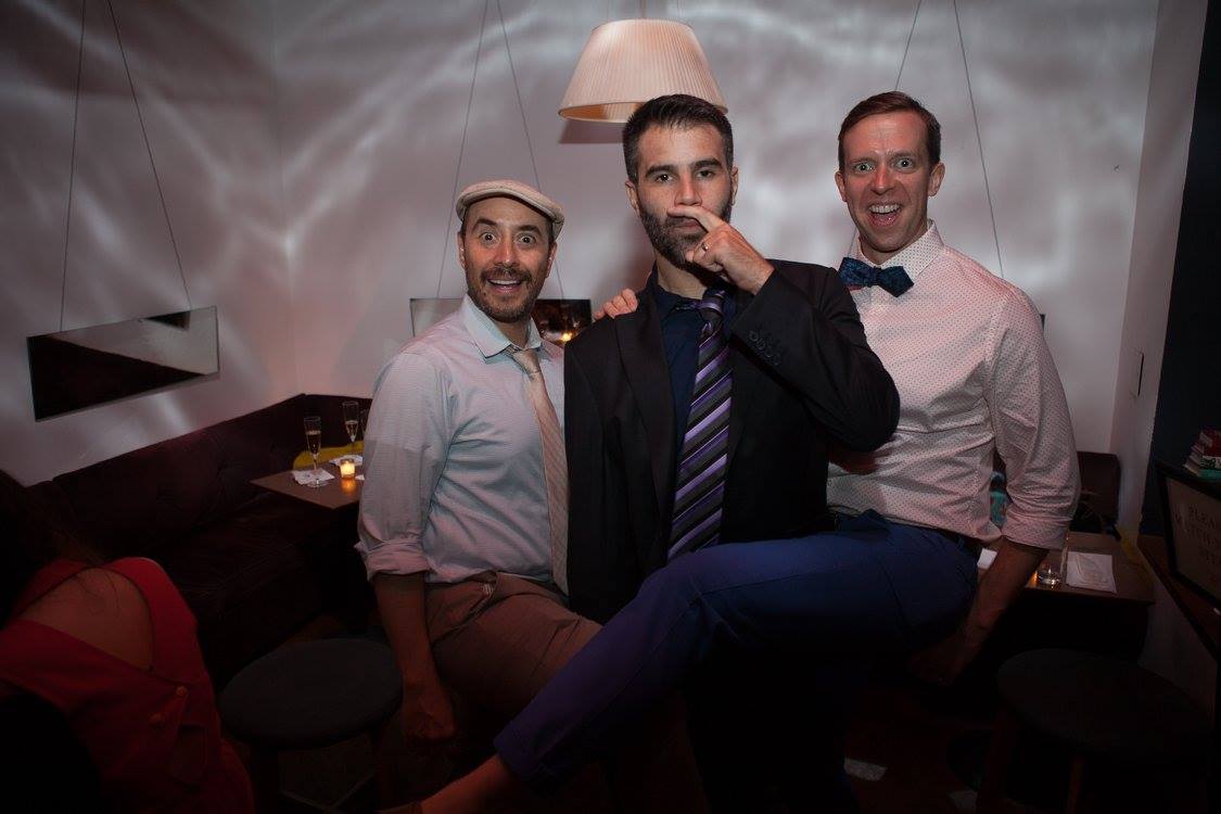 InVioletTheater's tweet photo. Actor @geratheclass, Playwright @BernardoCubria, Actor @AQBlair of NEIGHBORS. We run till 10/7!  https://t.co/whAh9D3JZC (Photo: @212Actor) https://t.co/IfWNpPzBF5