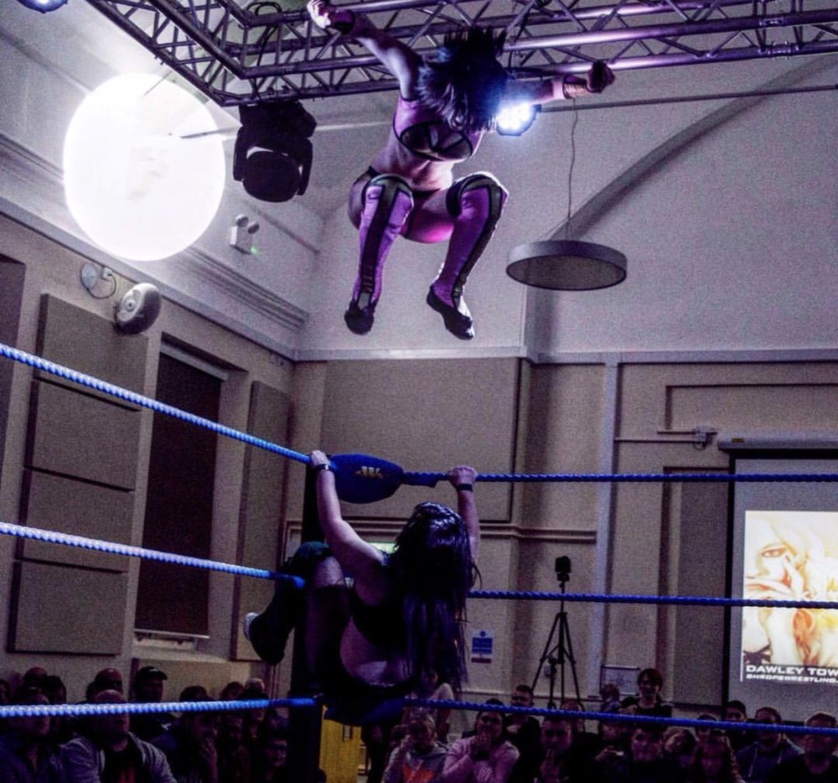 As Tamera Watson saw her live flash before her eyes........so shall @stacypunk77 <a href="/RoseCityFed/">Rose City Wrestling</a> <a href="/WeAreREDEFINEPW/">REDEFINE Pro</a> #TheDevilQueenRises