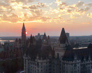 Mrhhigh's tweet photo. #OTTcity skyline from @AmChamCanada recep for #NAFTA delegates today. Happy to represent @dickinsonwright and #cusba https://t.co/xDB9fKDyaS