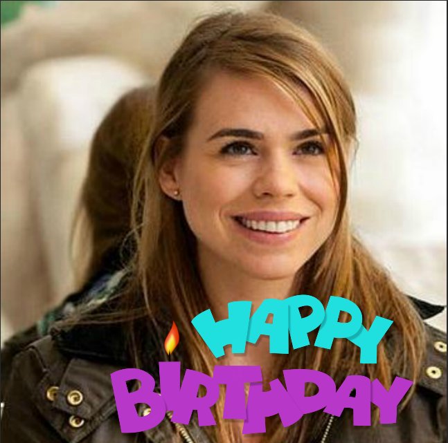 Happy Belated Birthday to Billie Piper Sept 22    