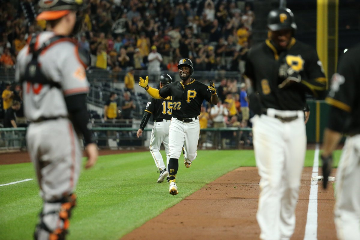 Pirates's tweet photo. GRANNYYYYY TIME! 

@TheCUTCH22 with his FIRST CAREER SLAM!!! https://t.co/9Bm26xFyjq