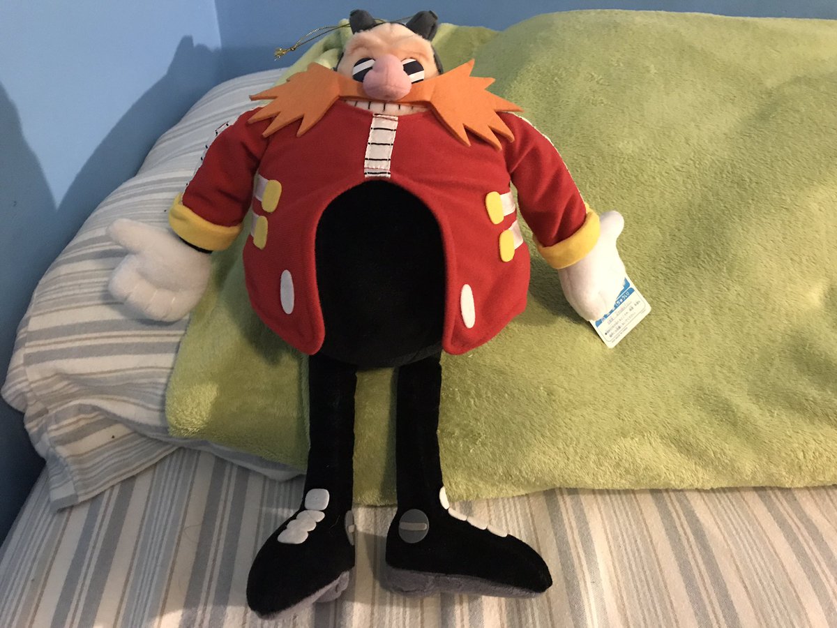 modern eggman plush