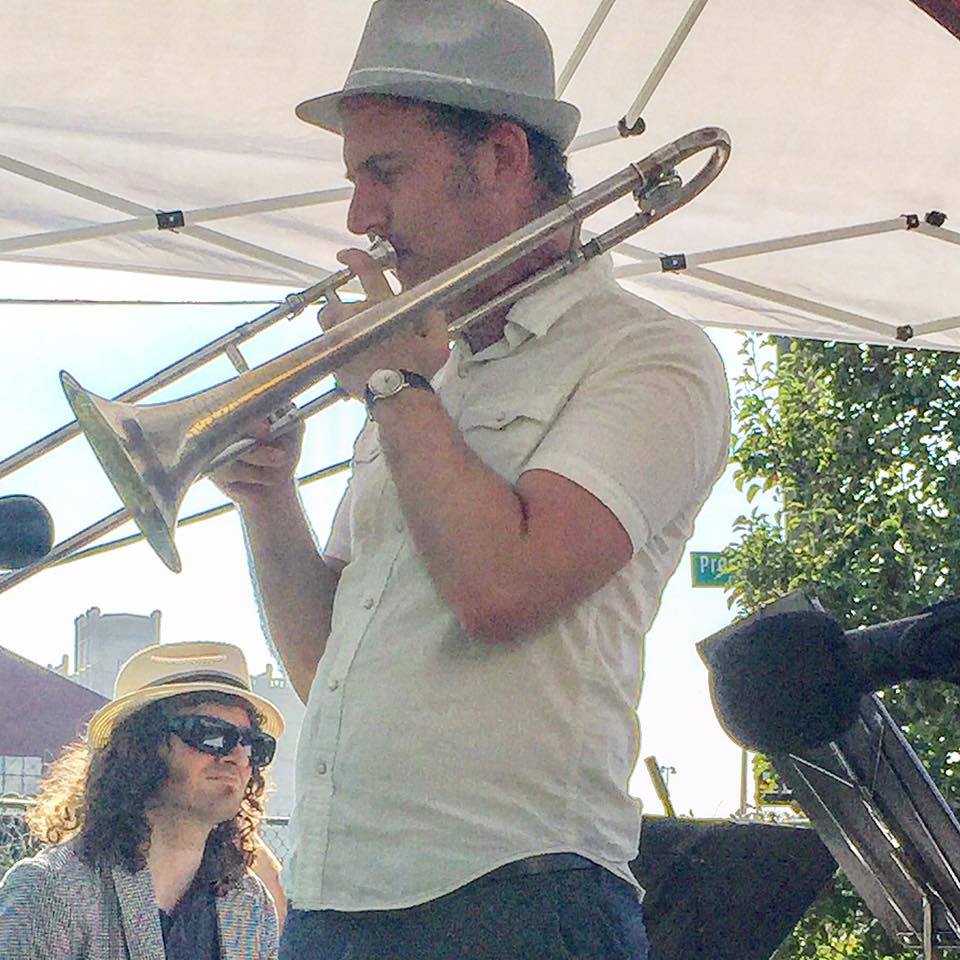 Iris Ornig, Eric McPherson, Michael Attias, Jacob Garchik at the 10th annual RHJF, 9/24/17