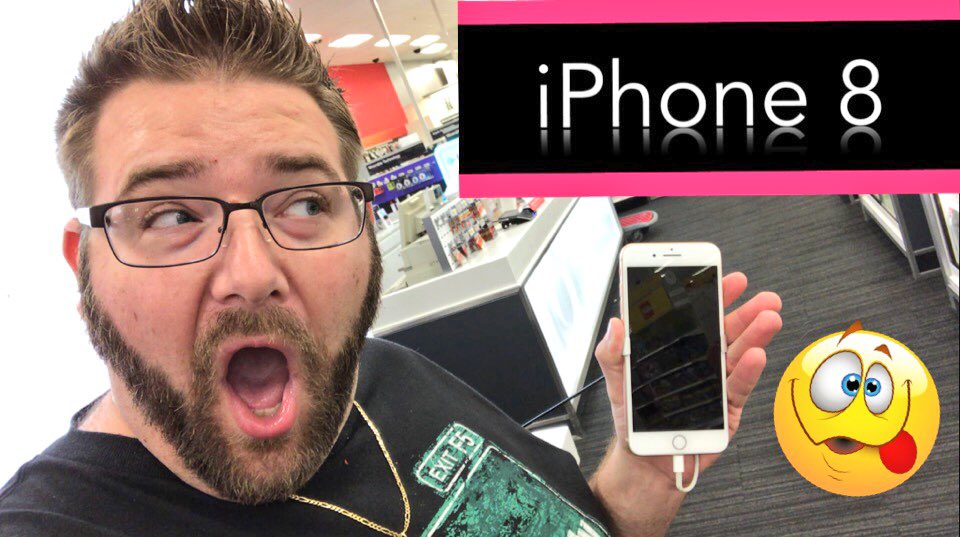 GrimsToyShow's tweet photo. Plz Retweet! EPIC IPHONE 8 UNBOXING! FREE POWERWHEELS and TOY SHOPPING at TARGET! https://t.co/BRcPBv8plF https://t.co/TMlbcAmpfv