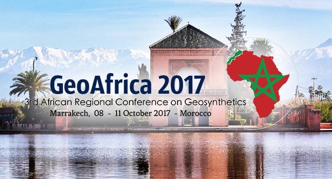 ProgeoInc's tweet photo. Next month @GeoAfrica2017 in @BlogMarrakech @MarruecosVisita by @IntGeosynthSoc #Geosynthetics #geomalla #geocelda #geotextil #Engineering https://t.co/P5wjO1zn0H