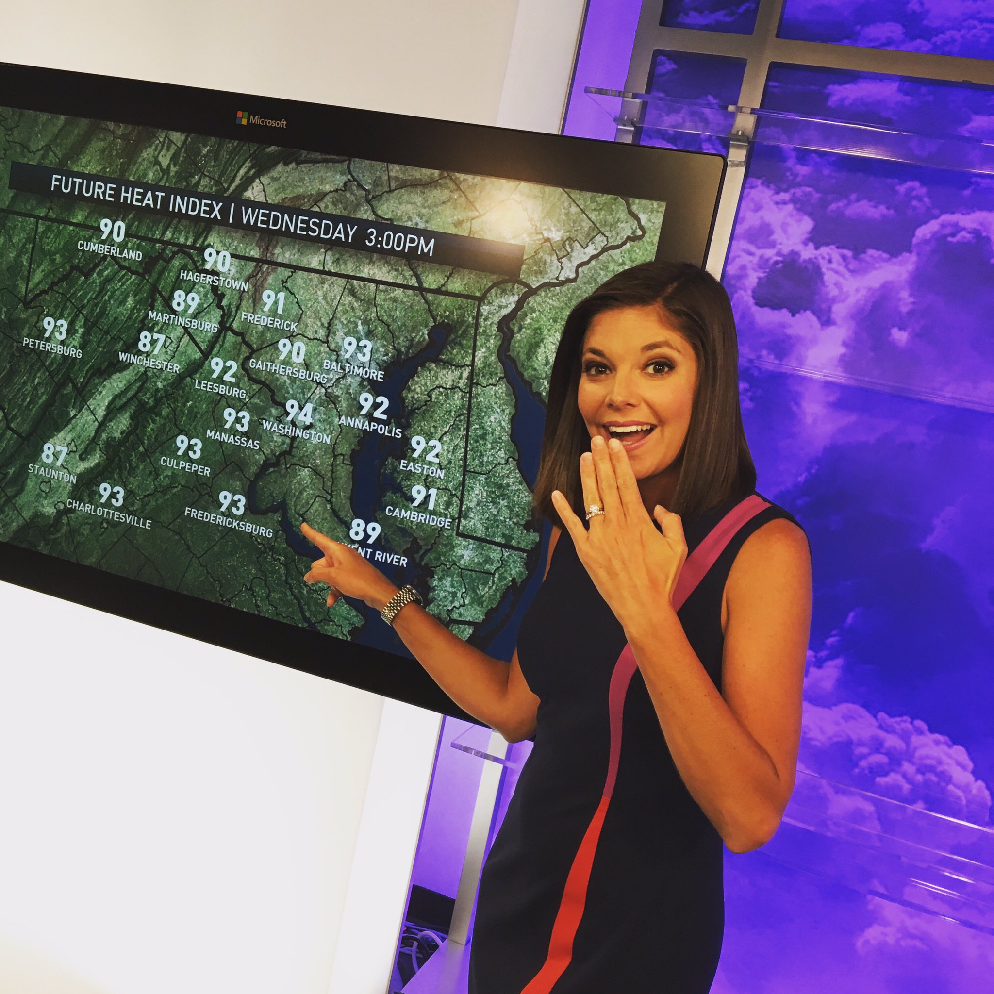 Amelia Draper On Twitter Oct Starts On Sun Tomorrow Will Feel Almost 20 Degrees Above Normal With The Heat And Humidity When It Feels More Like On News 4 At 11