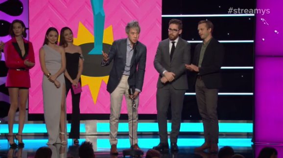 FotisiInternet's tweet photo. Congrats to @BuzzFeedVideo "Worth It" crew for earning this year's #streamys Food Award! https://t.co/D91V9G0Adl