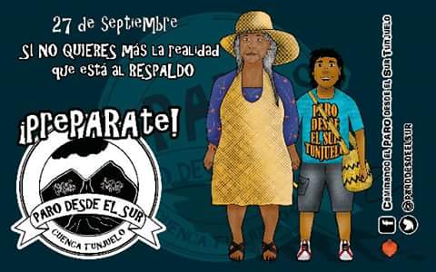 Iconofest's tweet image. #ElSurParaMañana porque somos dignidad, mañana en las calles exigiendo solución a las problemáticas históricas de este Sur #27Sept