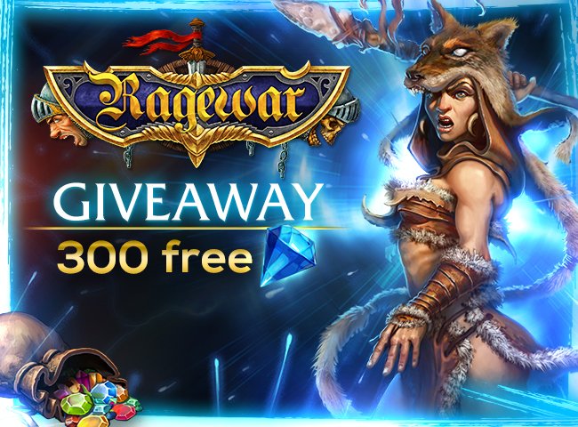 GratisMMORPGde's tweet photo. 300 Extra Edelsteine kostenlos in RageWar 
https://t.co/A7z77A47Hj
@RagewarGame #RageWar #giveaway https://t.co/075Z06PvBC