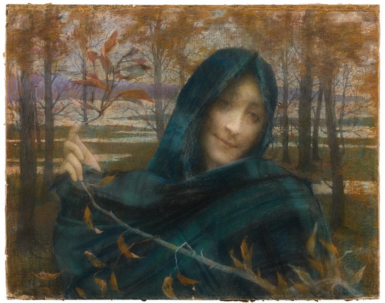 #TOPLOT Tribute to symbolism Auction : L'Automne from #LevyDhurmer est. 50 000-70 000€ sold for 104 000 € with premium