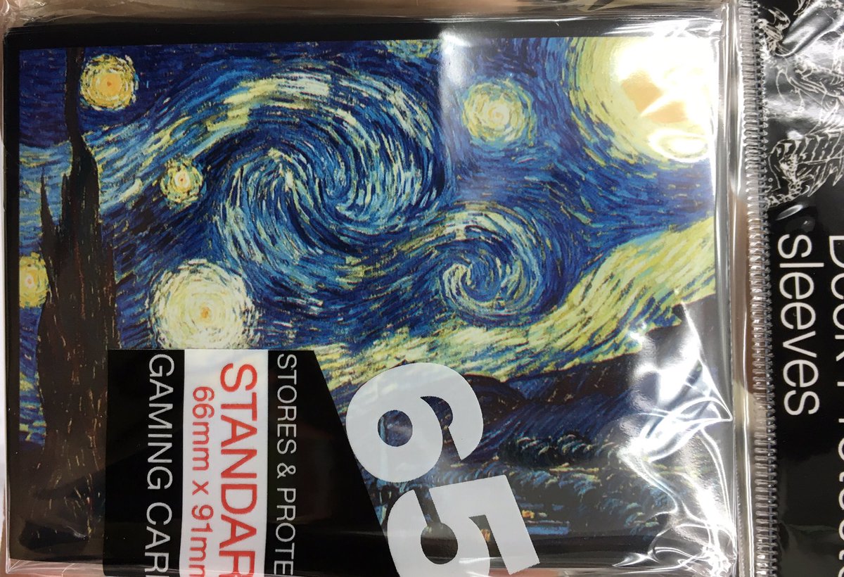 ウルトラプロ 世界の名画スリーブ ムンクの『叫び』 ゴッホの『星月夜