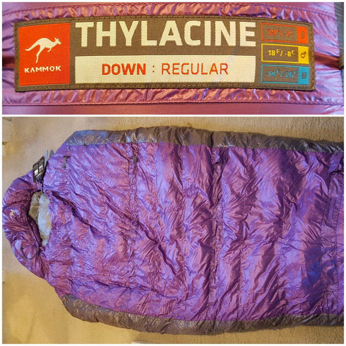 lcweinstein's tweet photo. New sleeping bag!!
#kammok #thylacine #getmeoutside https://t.co/R8CZ18RqET