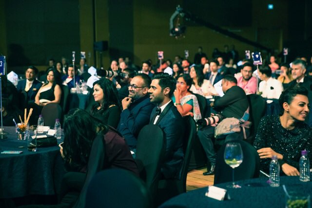 Homecoming with the Homecoming King Hasan Minhaj. At the GQ Men of the Year Awards, Mumbai
