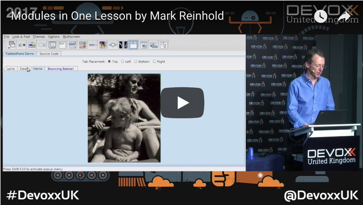 java's tweet image. How to create a #Java9
module in this live coding session with @mreinhold
blogs.oracle.com/java/java-9-mo…