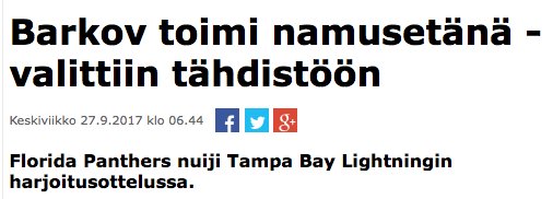 urheilucast's tweet photo. On #muuten eriävä homma se, että määrittelee syötön namupassiksi tai syötön antaneen pelaajan namusedäksi. #NHLfi #iltalehti https://t.co/OYP6Z5vQCH